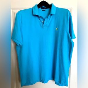 Ralph Lauren Polo shirt size XL Aqua blue color